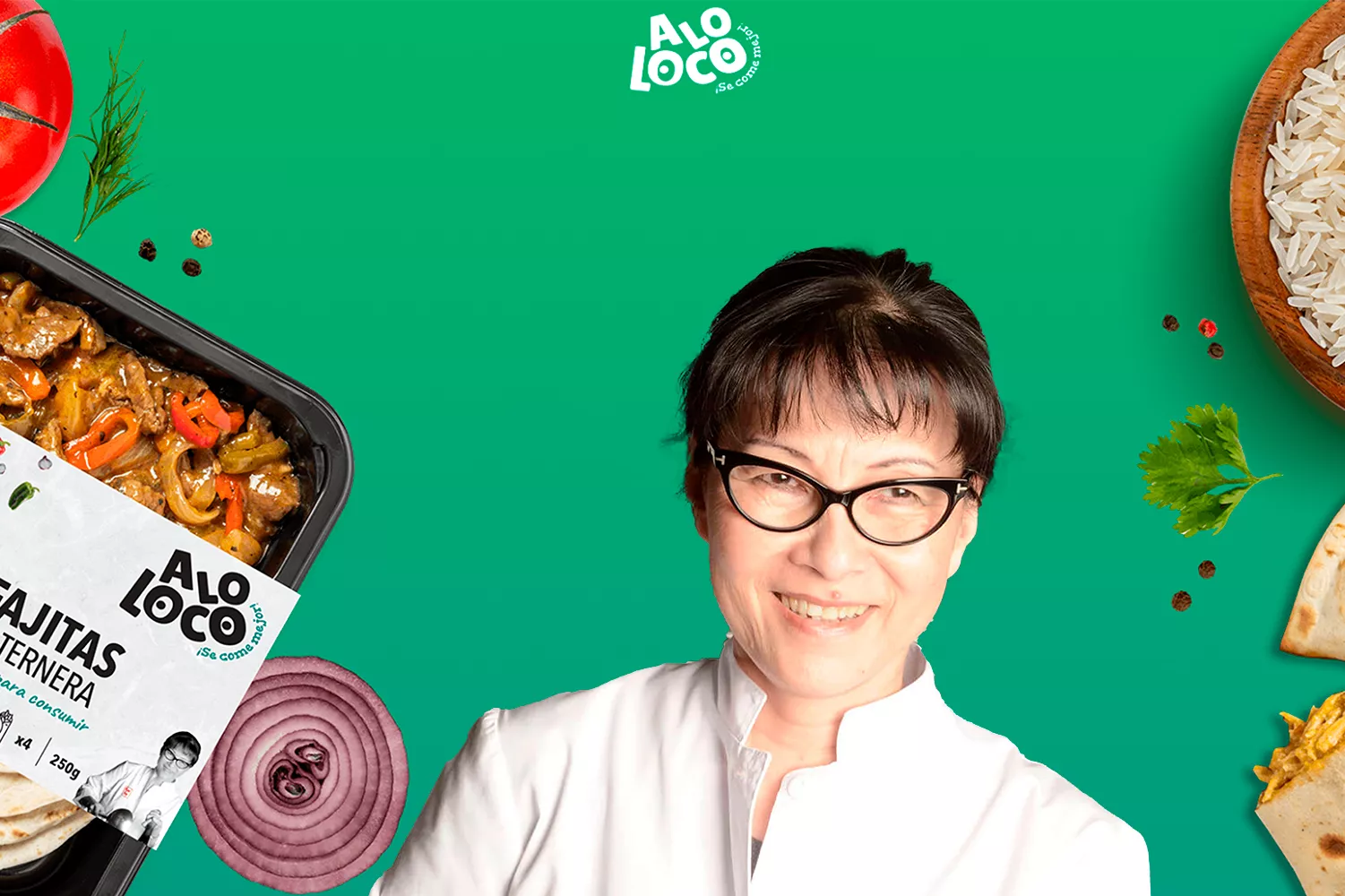 La chef Kav Ly / Fotomontaje CG