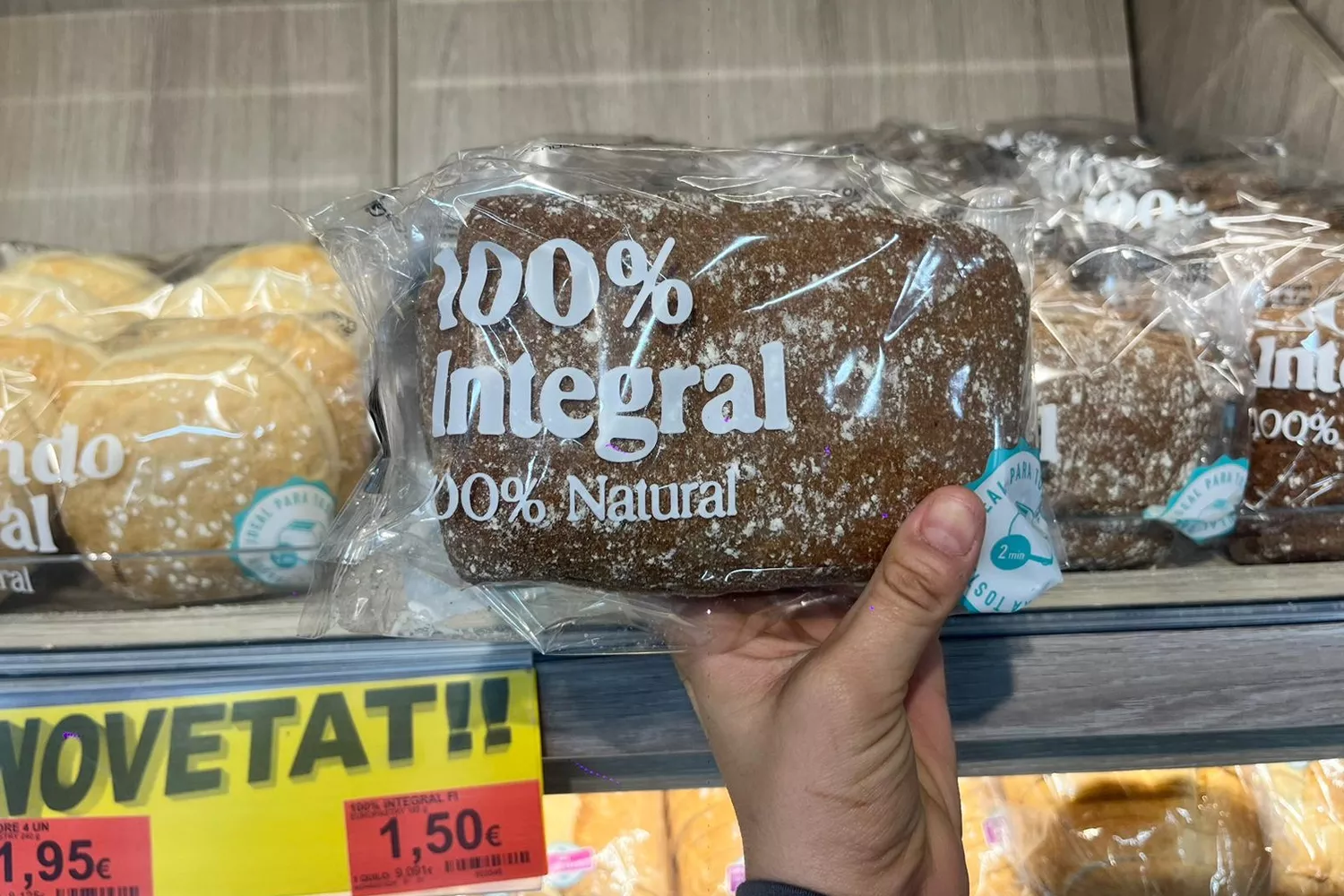 El pan 100% integral/ Mercadona El pan 100% integral/ Mercadona