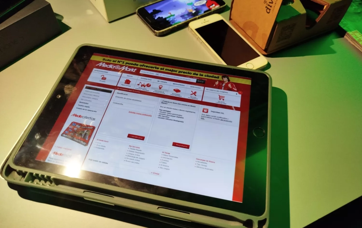 La primera web de MediaMarkt / ALBERTO ROSA