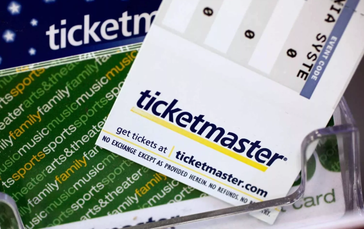 La entrada de Ticketmaster La entrada de Ticketmaster