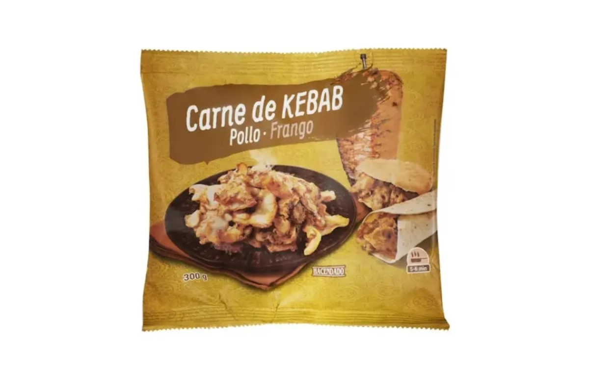 El relleno de carne de kebab de Mercadona   MERCADONA