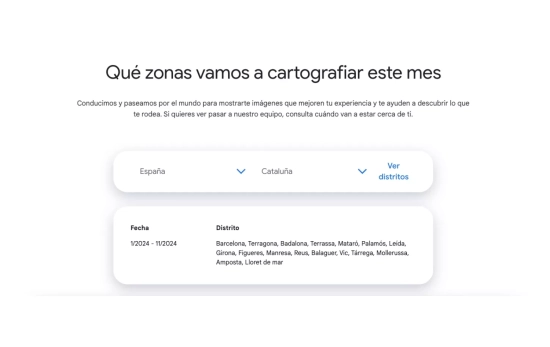 Herramienta de Google Maps / GOOGLE Herramienta de Google Maps / GOOGLE