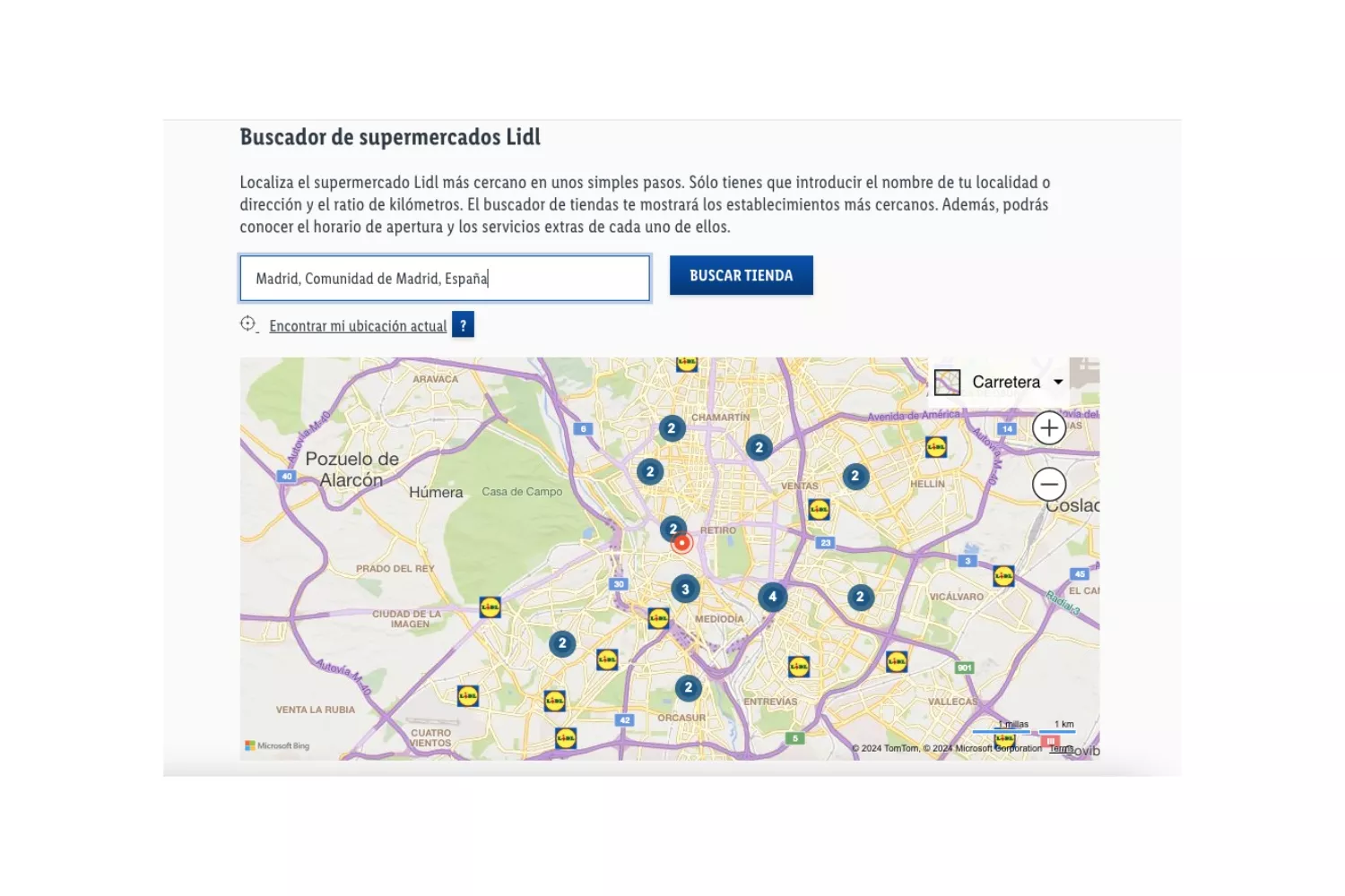 Buscador de supermercados Lidl / LIDL Buscador de supermercados Lidl / LIDL
