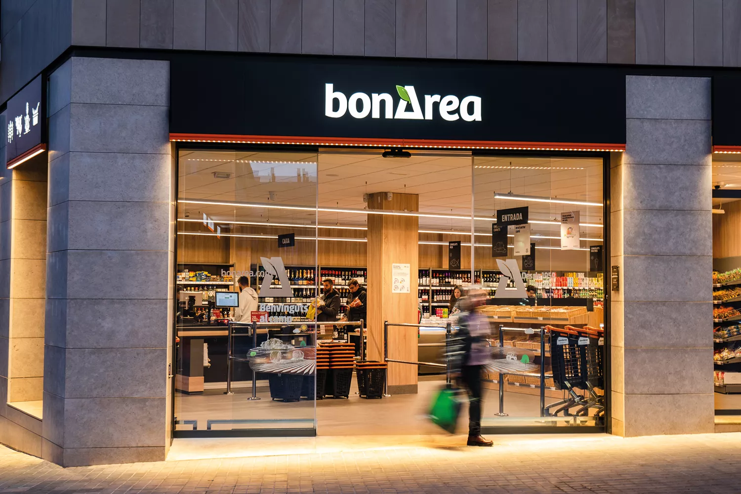 Un supermercado BonÀrea BONÀREA