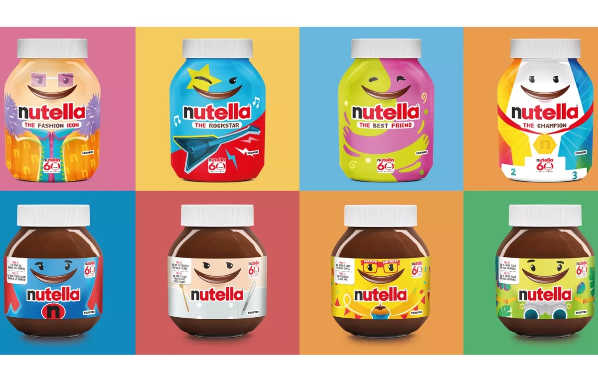 Los nuevos envases de Nutella edición limitada / CEDIDA Los nuevos envases de Nutella edición limitada / CEDIDA