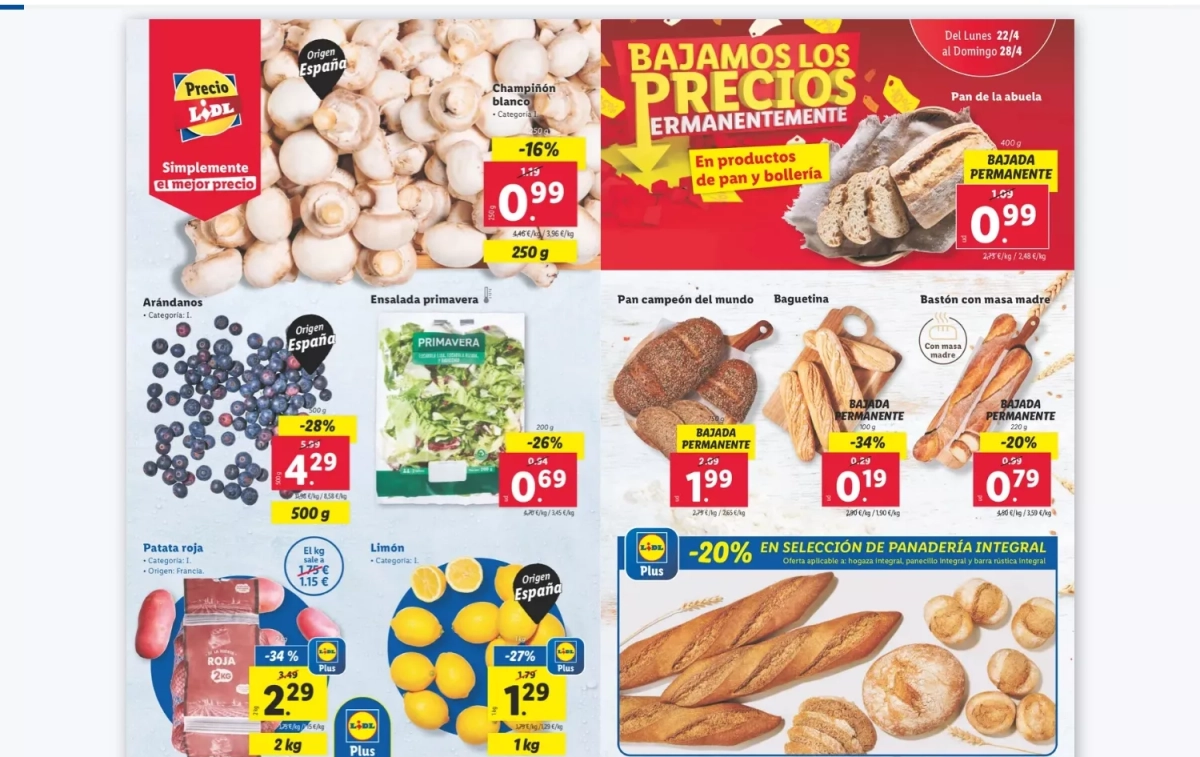 Folleto online de Lidl / CG Folleto online de Lidl / CG