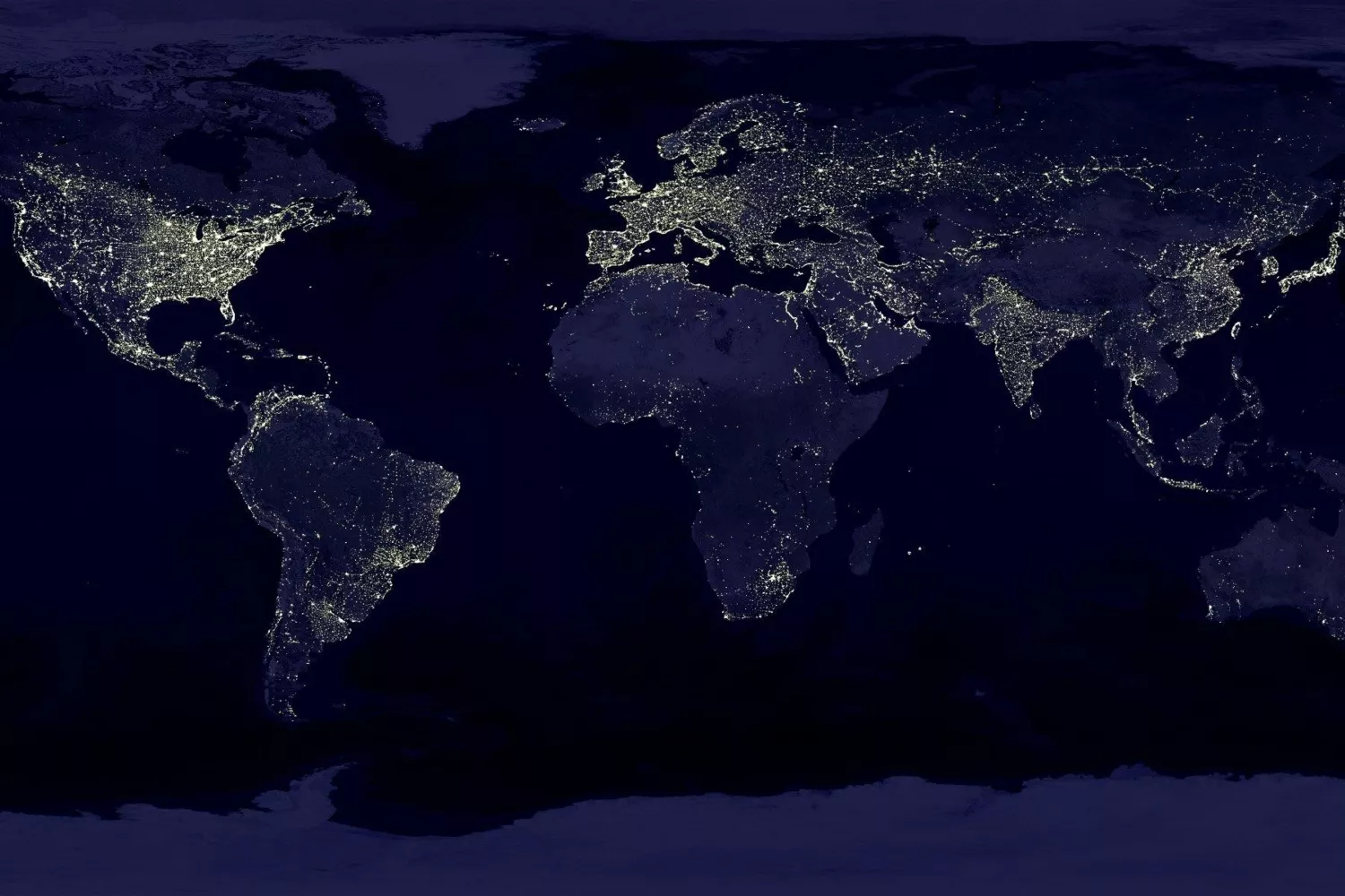 Todos los puntos del mapa global con la luz encendida PEXELS Todos los puntos del mapa global con la luz encendida PEXELS
