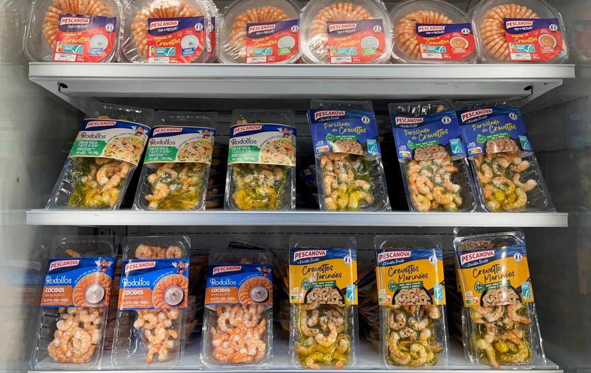 Algunas de las novedades listas para comer que Pescanova ha presentado en la feria Seafood 2024 Algunas de las novedades listas para comer que Pescanova ha presentado en la feria Seafood 2024