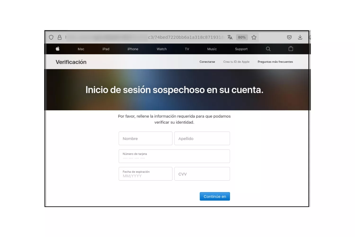Estafa Apple Pay / INCIBE Estafa Apple Pay / INCIBE