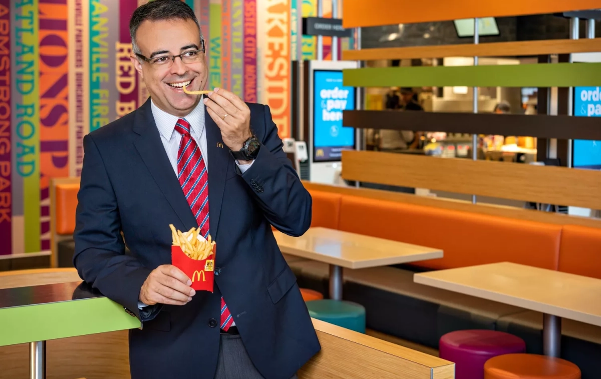 Luis Quintiliano, director general de McDonald's España / EP Luis Quintiliano, director general de McDonald's España / EP