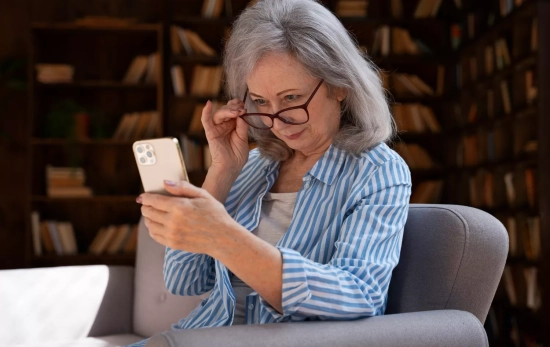 Una señora recibe un WhatsApp de unos delincuentes que perpetran la estafa de la nueva normativa/ FREEPIK Una señora recibe un WhatsApp de unos delincuentes que perpetran la estafa de la nueva normativa/ FREEPIK