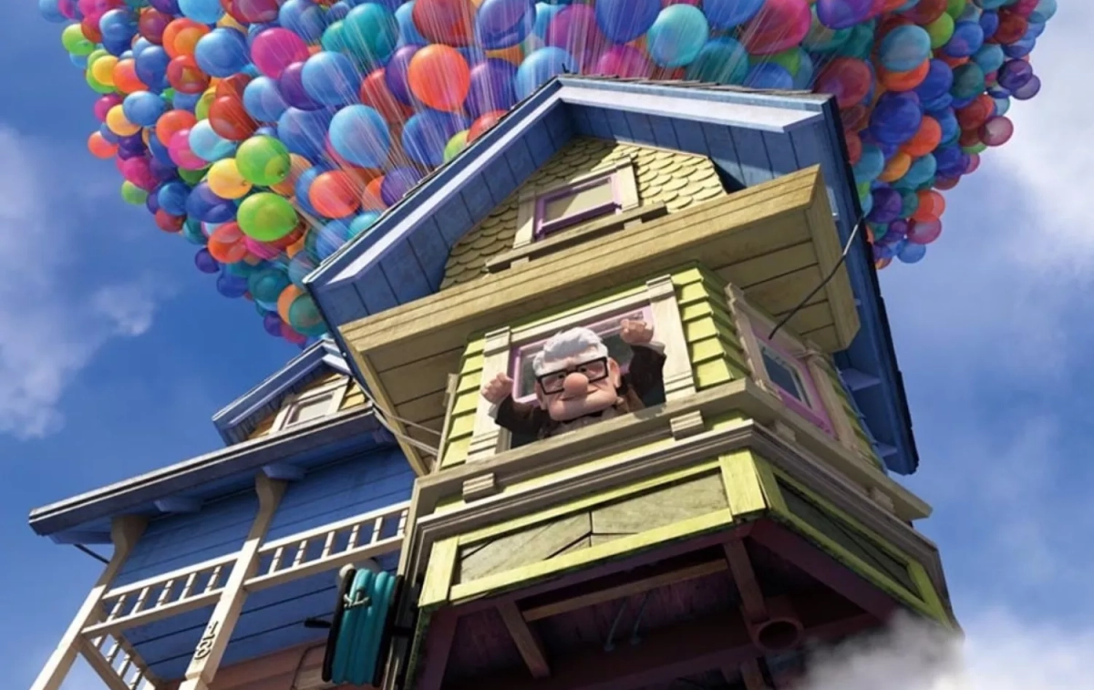 Una escena de la película de 'Up' Disney Pixar EP Una escena de la película de 'Up' Disney Pixar EP