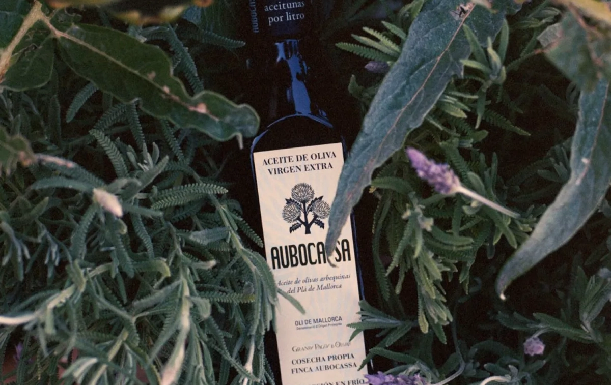 Una botella de aceite de oliva virgen extra Aubocassa / CEDIDA Una botella de aceite de oliva virgen extra Aubocassa / CEDIDA