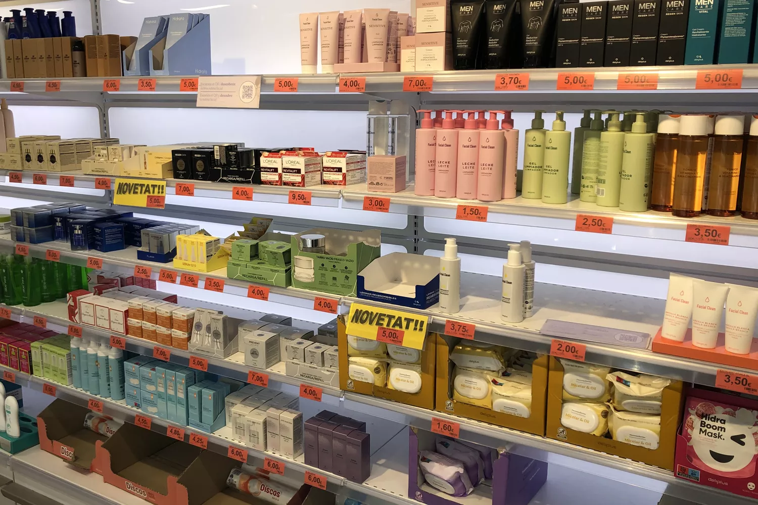 La sección cosmética de Mercadona TEO CAMINO La sección cosmética de Mercadona TEO CAMINO