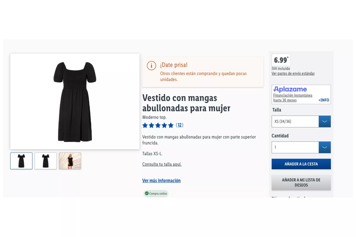 Vestido de Lidl / LIDL Vestido de Lidl / LIDL