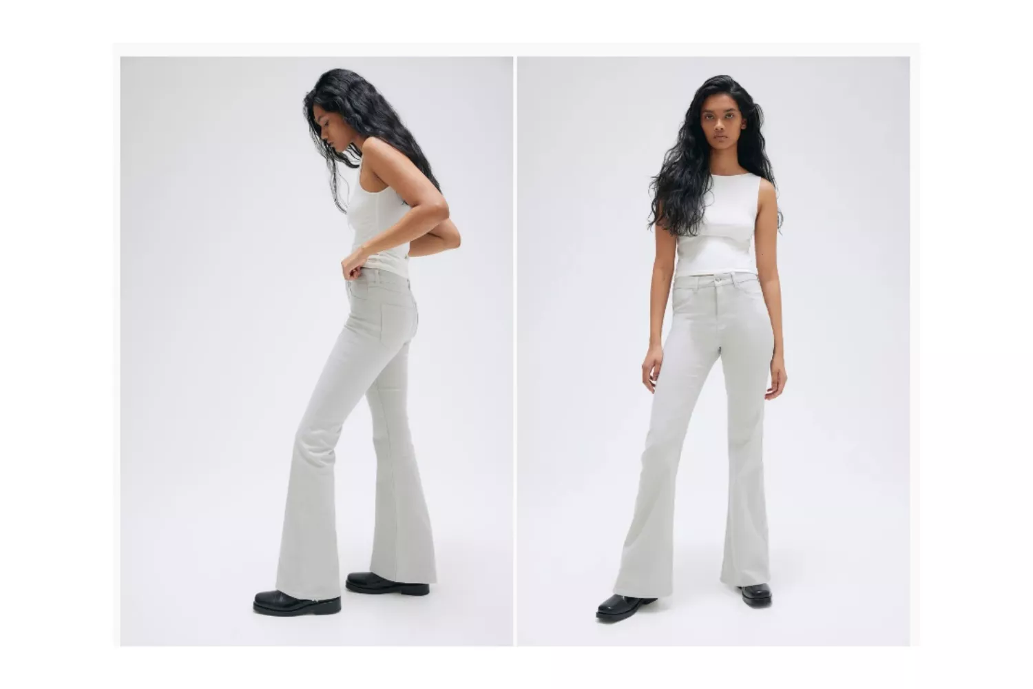 Pantalones de campana de H&M / H&M Pantalones de campana de H&M / H&M