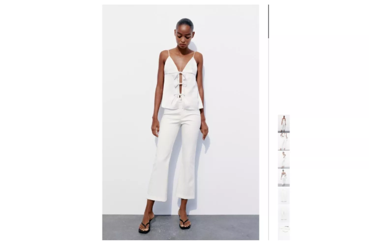Pantalón 'flare' de Zara / ZARA Pantalón 'flare' de Zara / ZARA