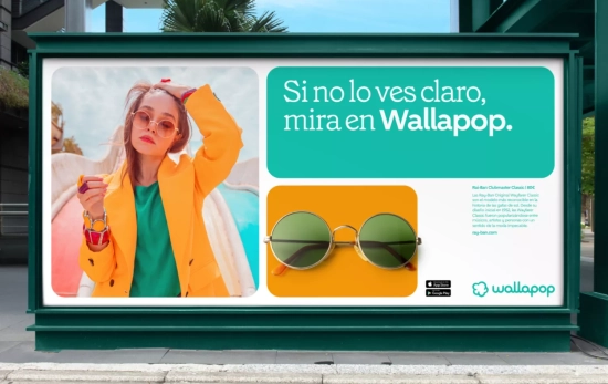 Un muro con publicidad de Wallapop / WALLAPOP