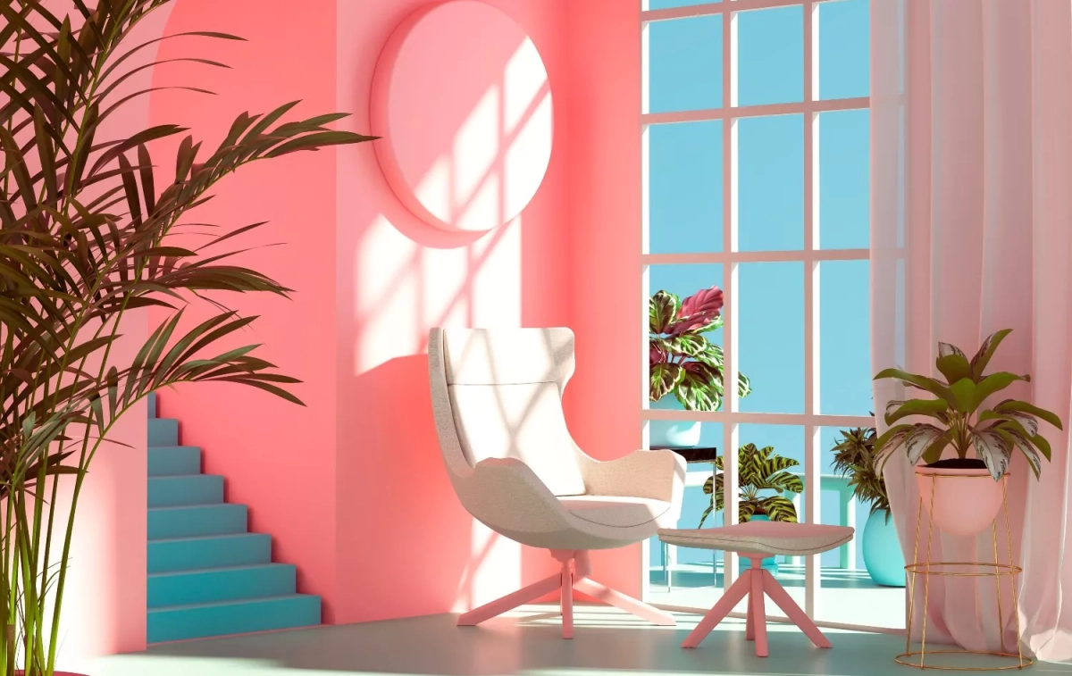 Una casa pintada de rosa KRONOS HOME Una casa pintada de rosa KRONOS HOME
