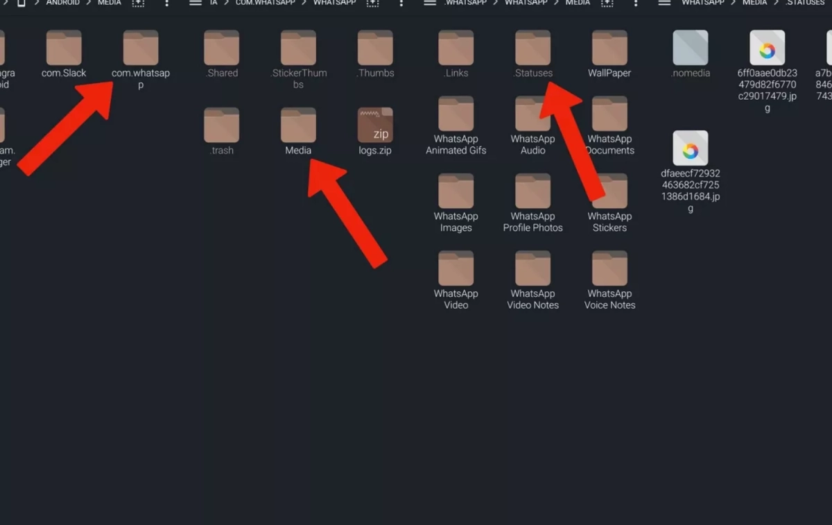 Usar un explorador de archivos / CG