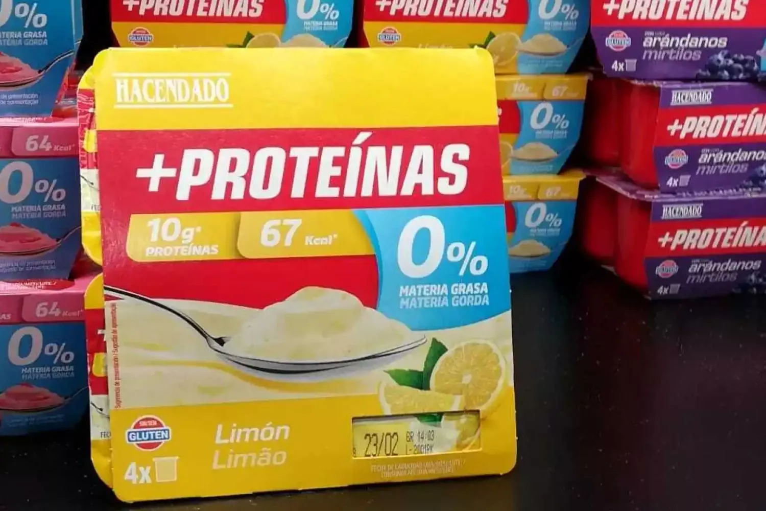 Un yogur de proteína de sabor a limón de Mercadona   EL ESPAÑOL