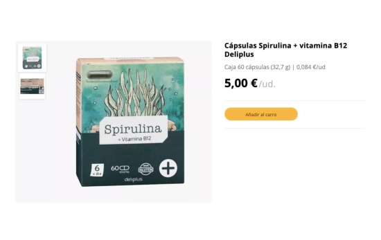 Espirulina de Mercadona / MERCADONA Espirulina de Mercadona / MERCADONA