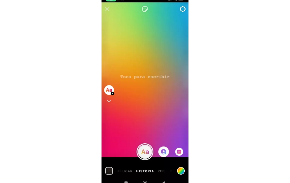 Una historia de Instagram antes de publicarse / CG