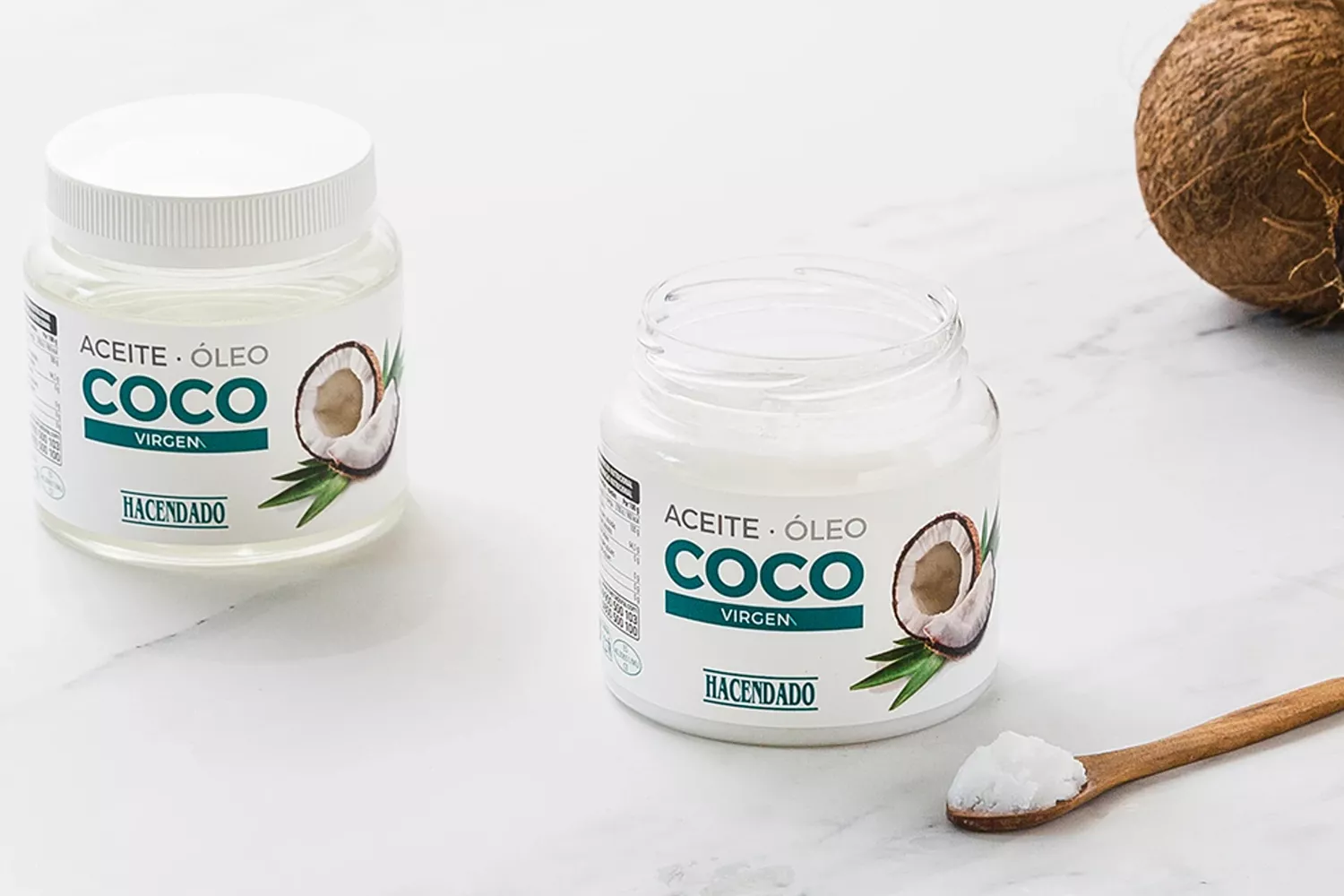 El aceite de coco natural de Mercadona / MERCADONA El aceite de coco natural de Mercadona / MERCADONA