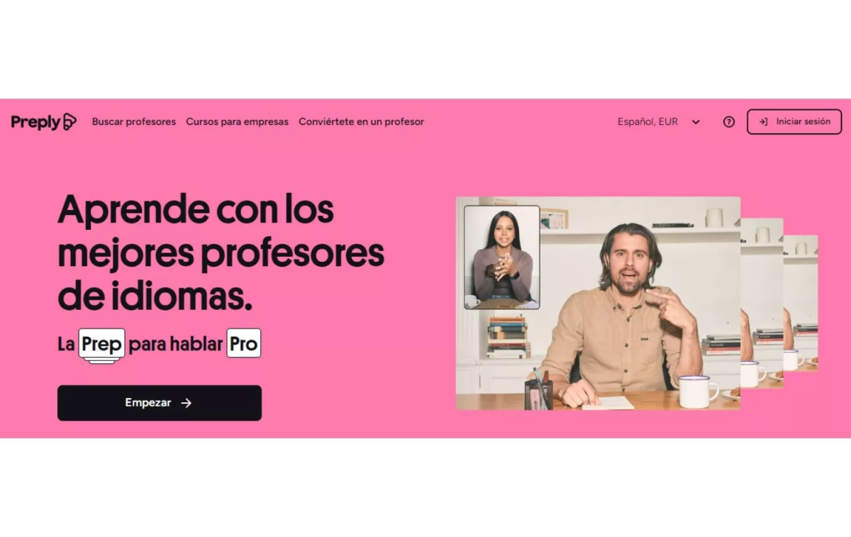 Una imagen promocional de Preply / PREPLY Una imagen promocional de Preply / PREPLY