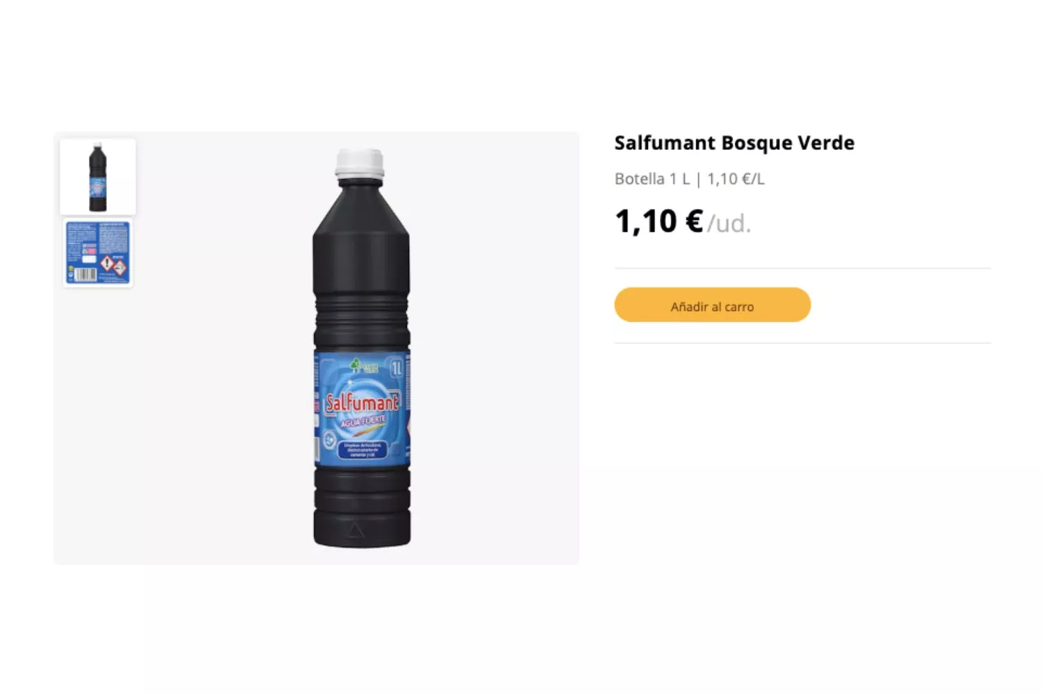 Salfumant Bosque Verde / MERCADONA Salfumant Bosque Verde / MERCADONA