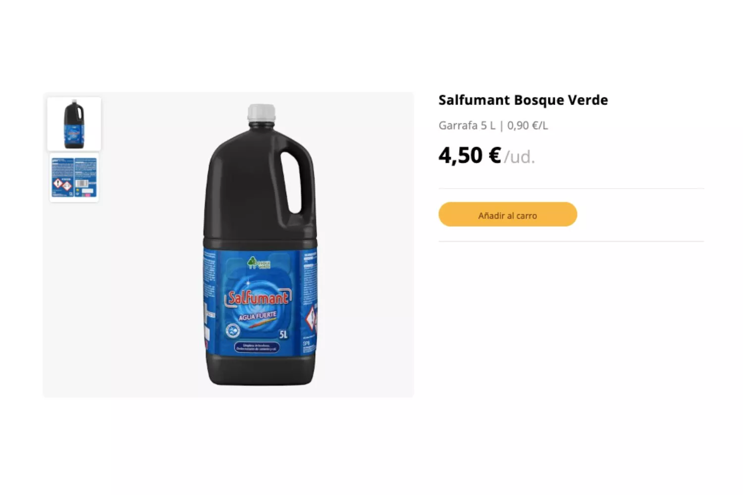 Salfumant Bosque Verde / MERCADONA Salfumant Bosque Verde / MERCADONA