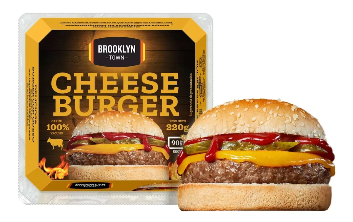 La Cheese Burger de Brooklyn Town / ALCAMPO La Cheese Burger de Brooklyn Town / ALCAMPO