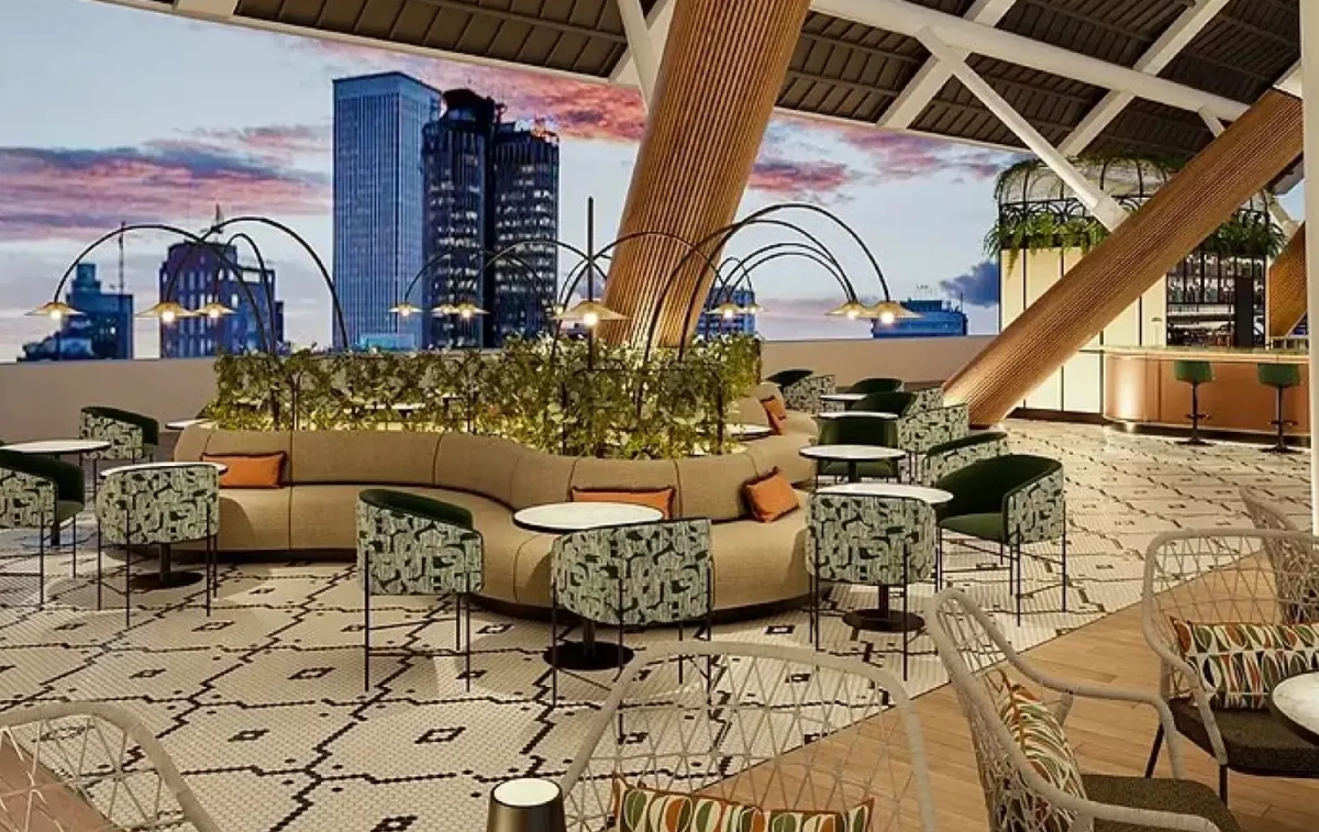 Diseño del skybar del Santiago Bernabéu / ROOM 1804 Diseño del skybar del Santiago Bernabéu / ROOM 1804