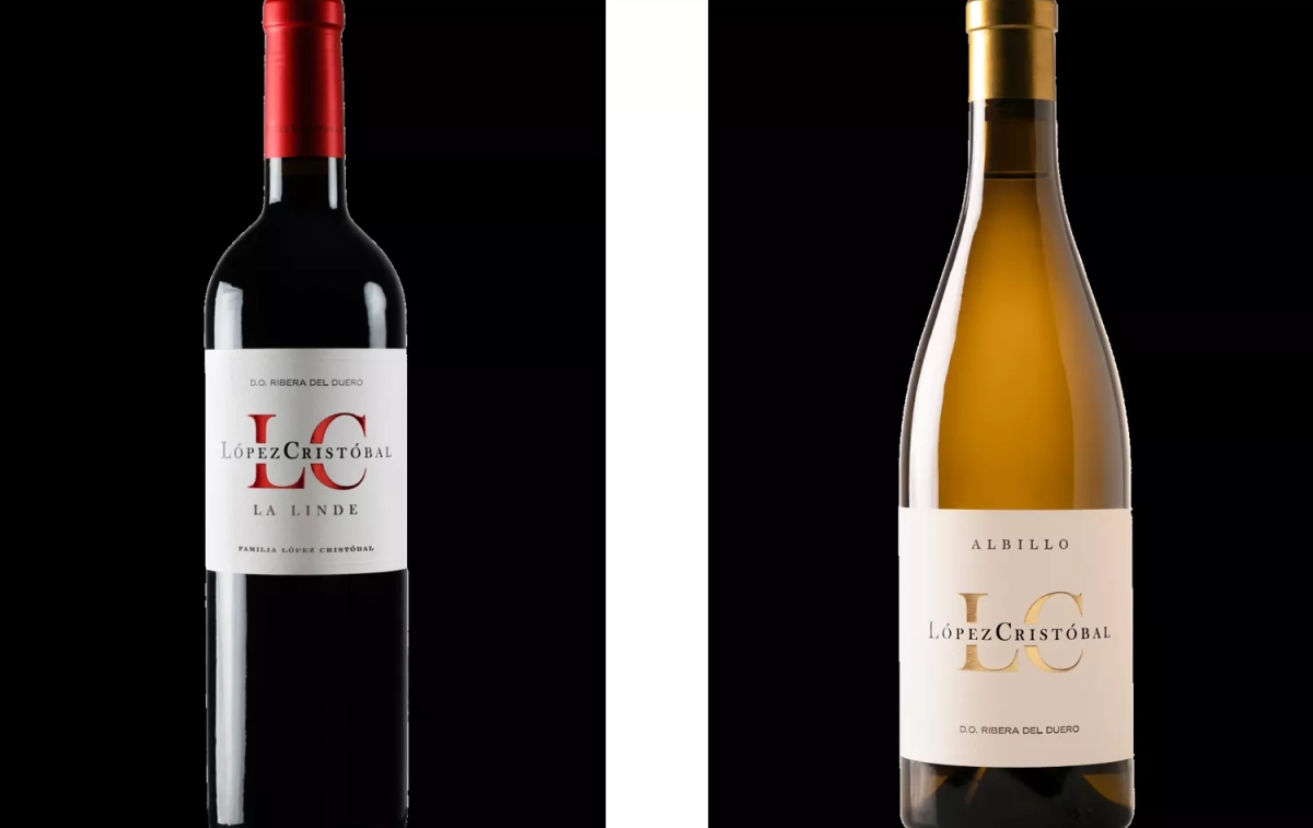 Los dos vinos premiados de Bodegas López Cristóbal / CG Los dos vinos premiados de Bodegas López Cristóbal / CG