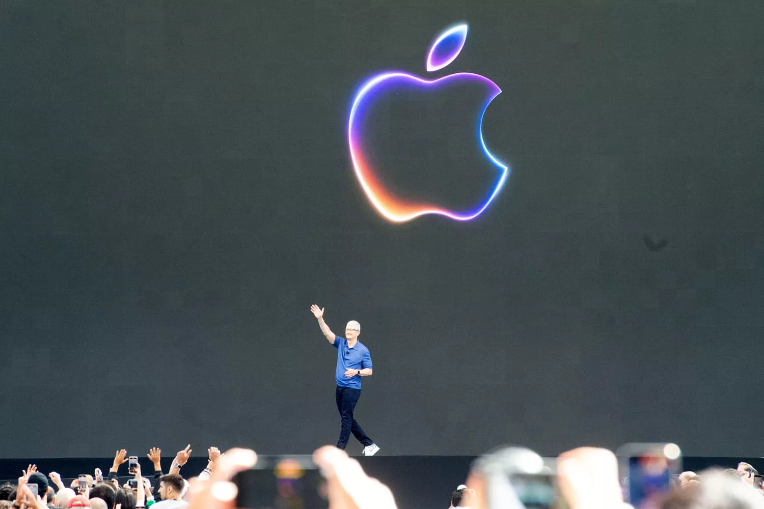Tim Cook, CEO de Apple, durante la presentación de nuevos productos / Andrej Sokolow - DPA