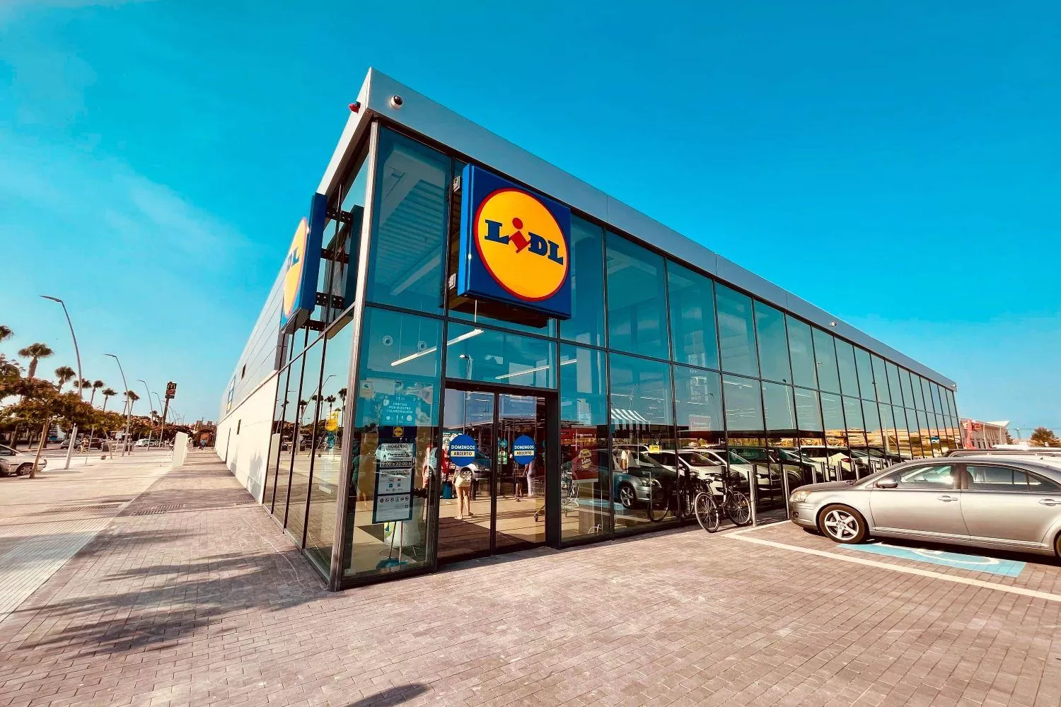 Una tienda de Lidl Una tienda de Lidl