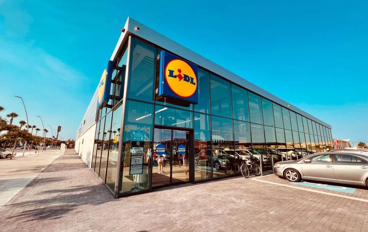 Una tienda de Lidl Una tienda de Lidl