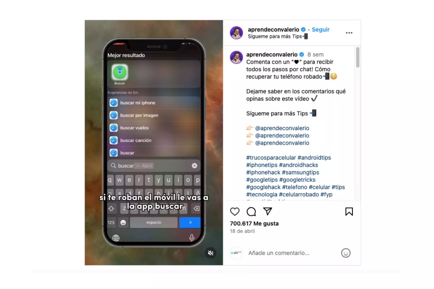 Cómo encontrar tu móvil paso a paso / INSTAGRAM - @aprendeconvalerio Cómo encontrar tu móvil paso a paso / INSTAGRAM - @aprendeconvalerio