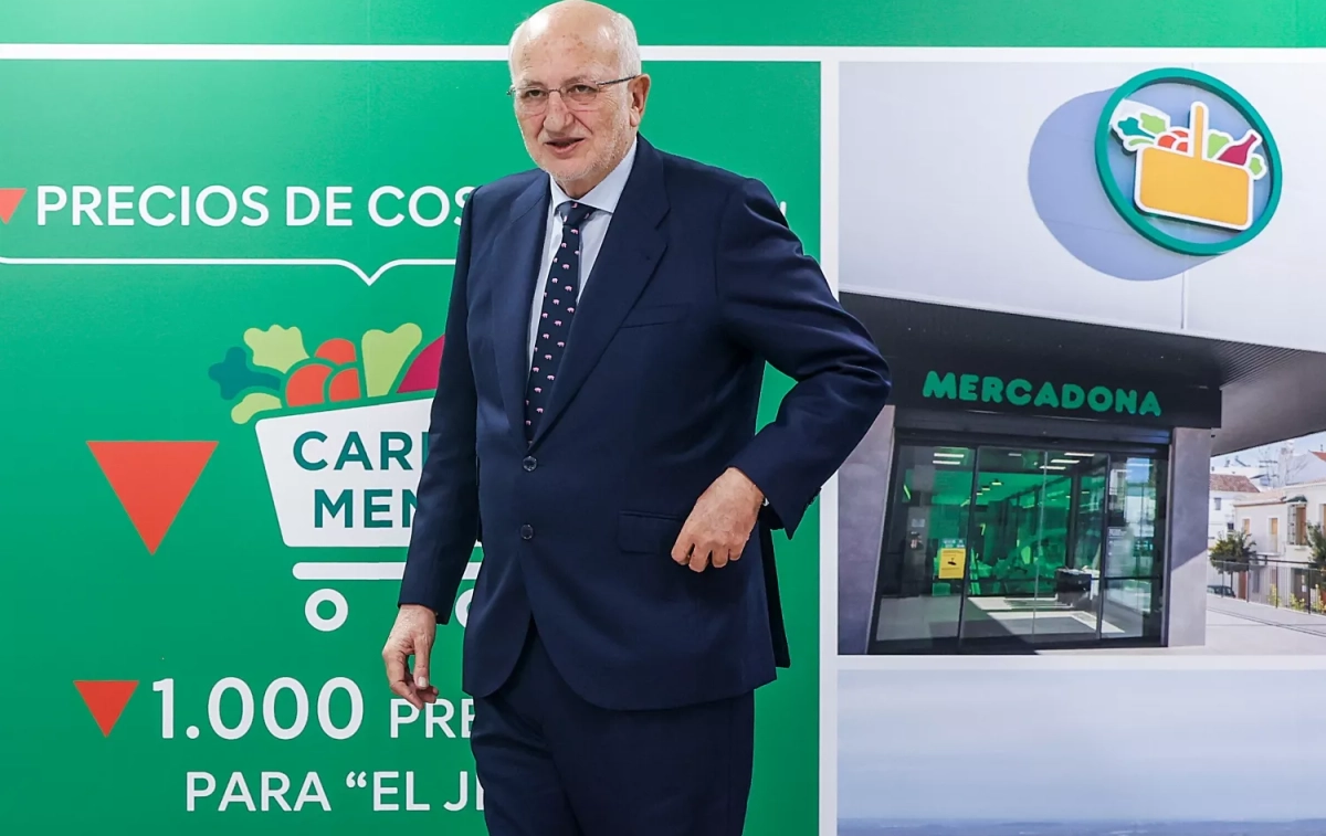 El presidente de Mercadona, Juan Roig / ROBER SOLSONA - EP El presidente de Mercadona, Juan Roig / ROBER SOLSONA - EP