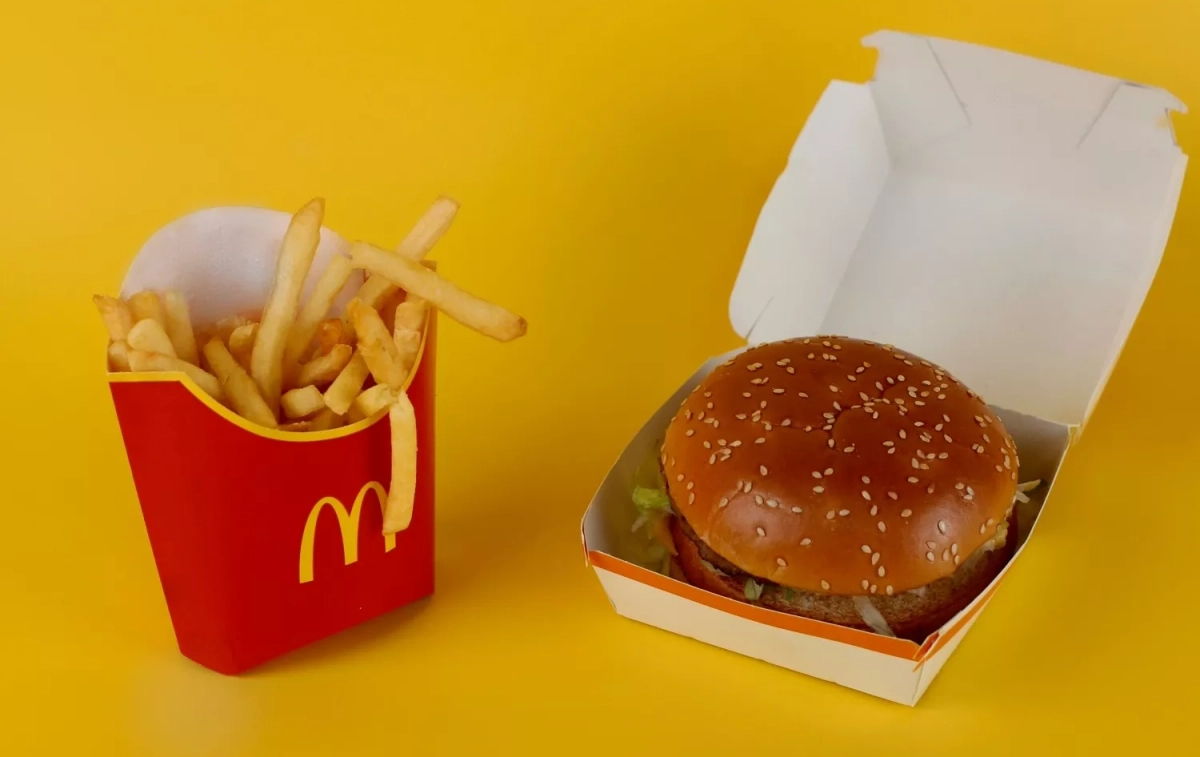 Una hamburguesa de McDonald's / UNSPLASH Una hamburguesa de McDonald's / UNSPLASH