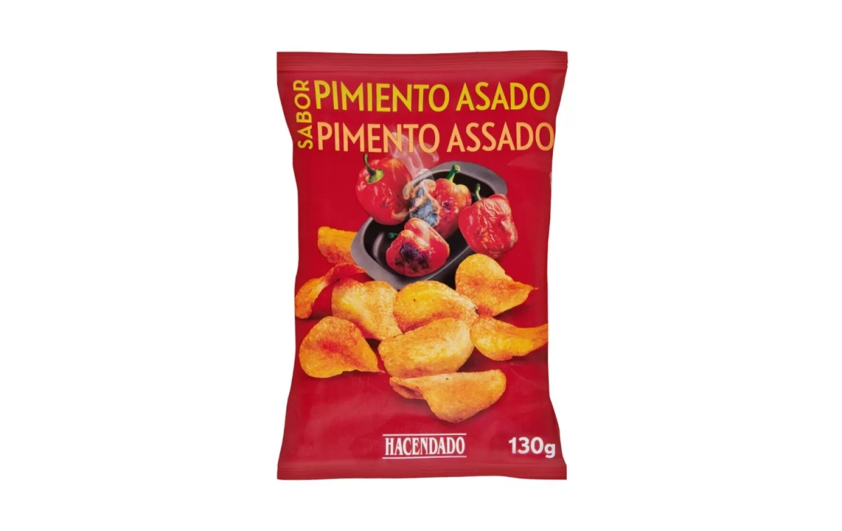 Los chips de pimiento asado de Hacendado MERCADONA Los chips de pimiento asado de Hacendado MERCADONA
