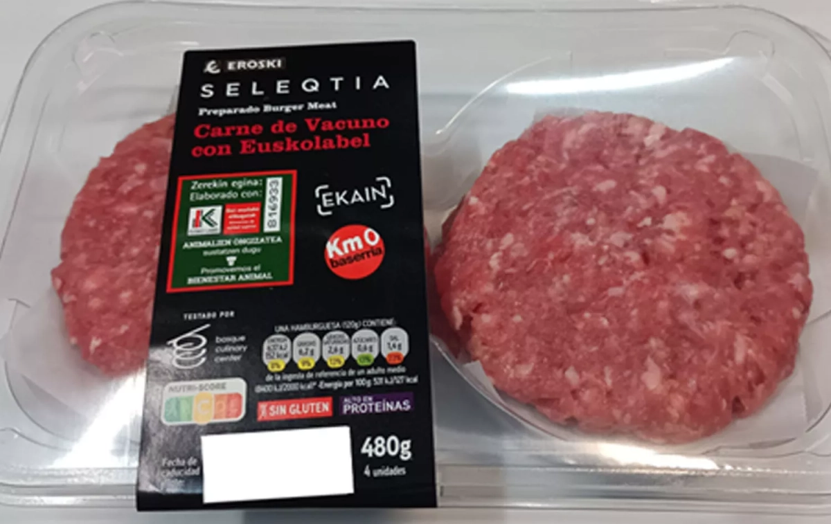 Imagen del producto afectado por la alerta del Gobierno Vasco / EROSKI Imagen del producto afectado por la alerta del Gobierno Vasco / EROSKI