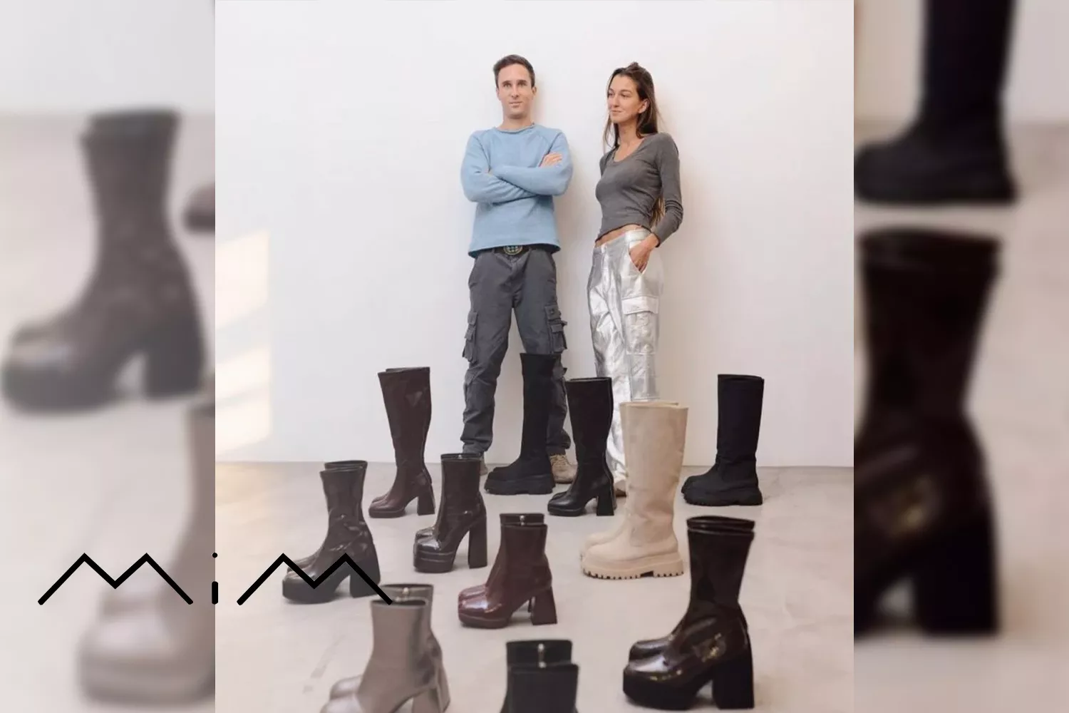 Fundadores de la marca Mim Shoes