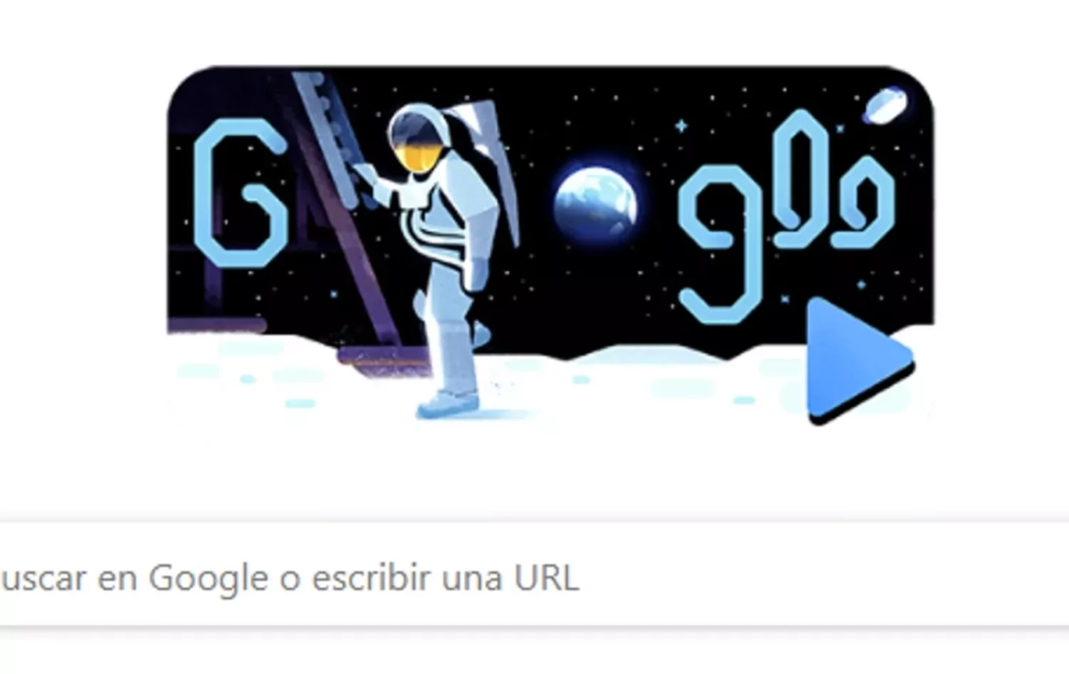 El 50º aniversario del primer alunizaje (2019) GOOGLE El 50º aniversario del primer alunizaje (2019) GOOGLE