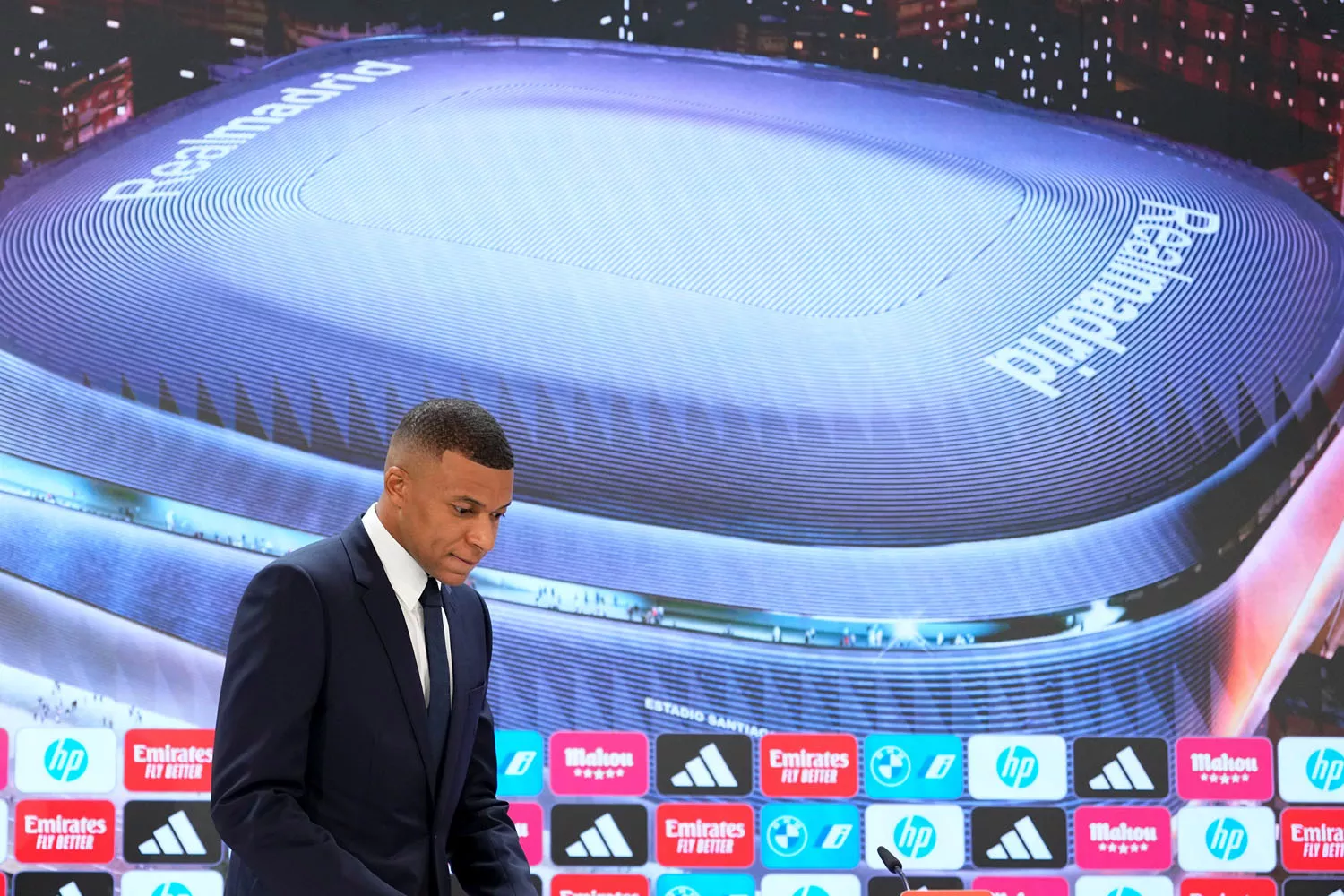 Kylian Mbappé el día de su presentación como nuevo jugador del Real Madrid AFP7 EUROPA PRESS