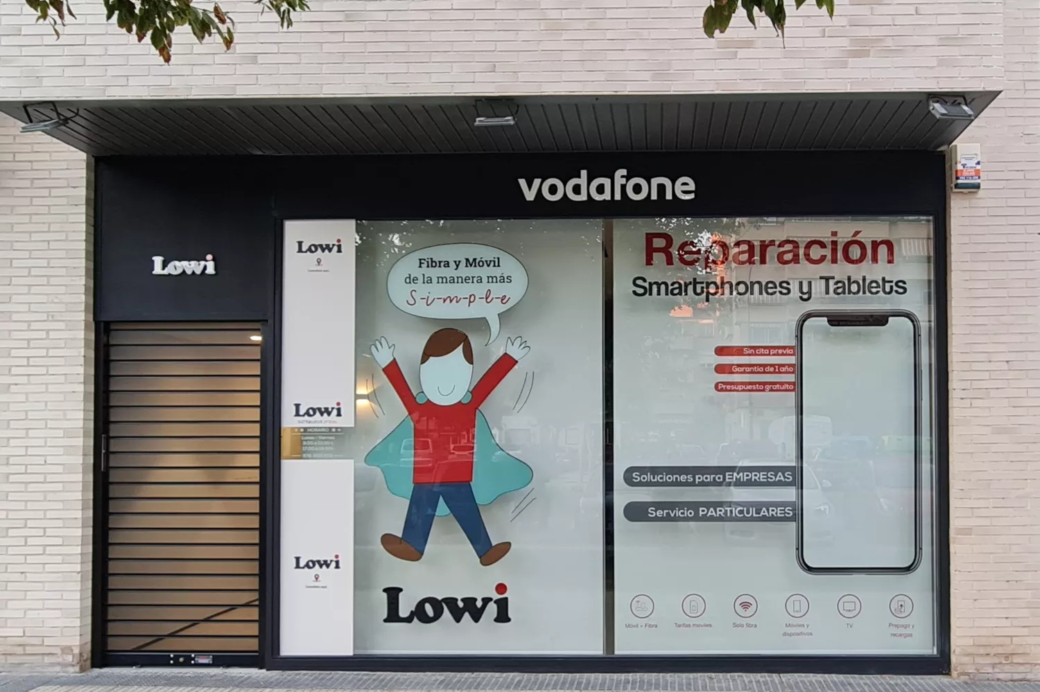 Una tienda Lowi / Vodafone Una tienda Lowi / Vodafone