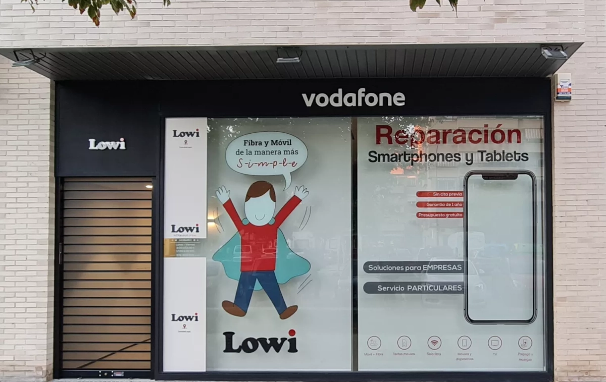 Una tienda Lowi / Vodafone Una tienda Lowi / Vodafone