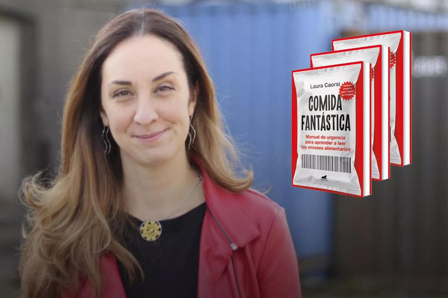 Laura Caorsi, autora del libro 'Comida fantástica' (Editorial Vergara, 2024) / CONSUMIDOR GLOBAL