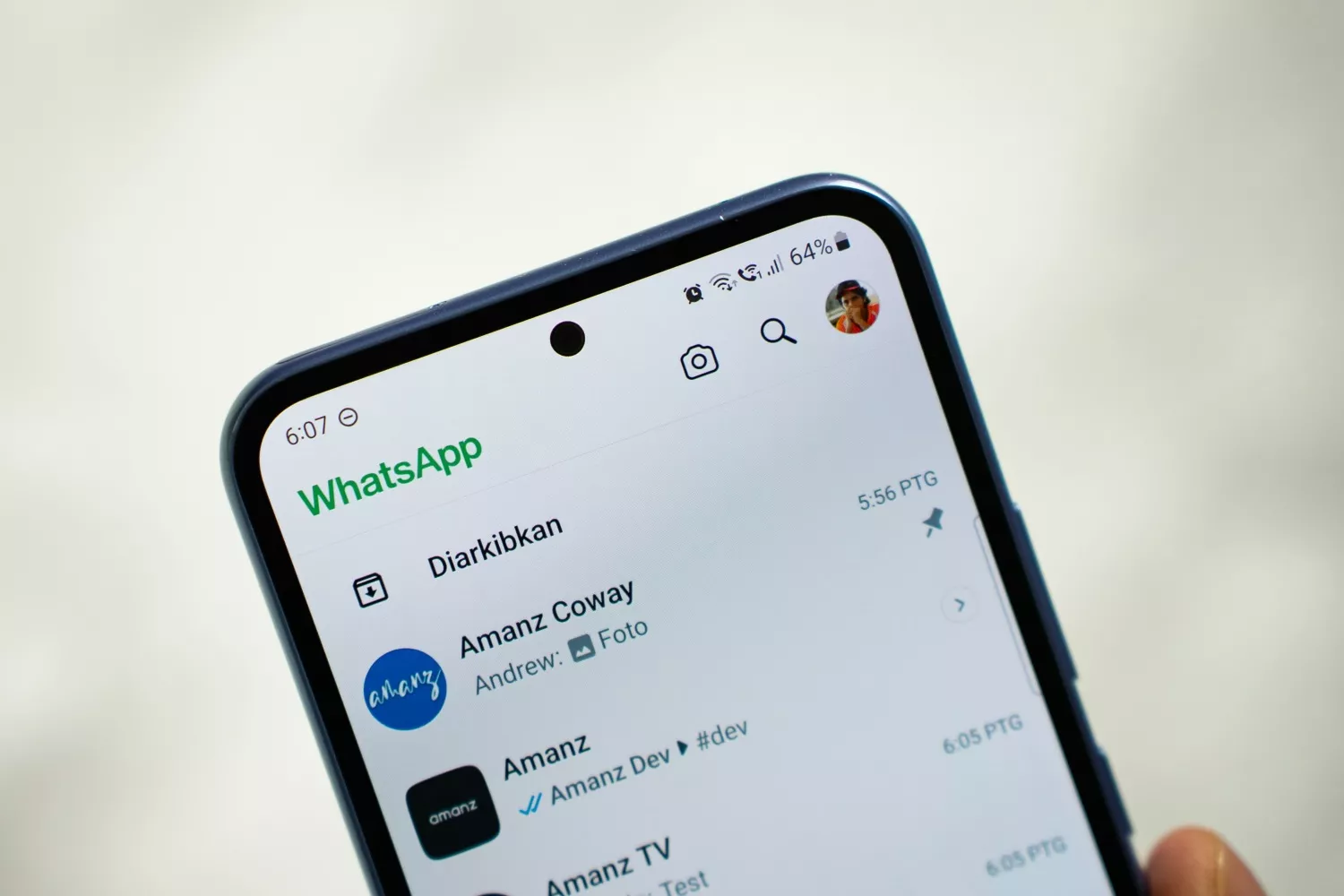 Lista de contactos no WhatsApp / UNSPLASH