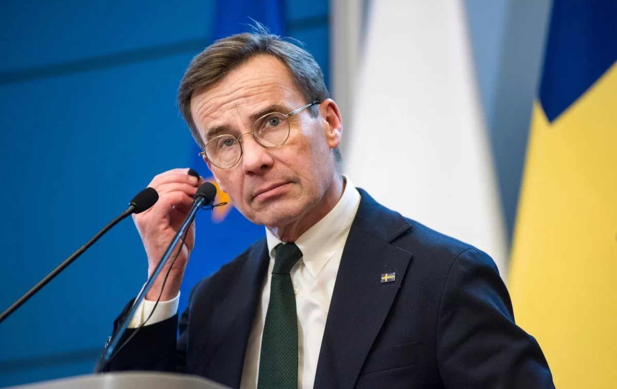 El primer ministro sueco Ulf Kristersson Attila Husejnow EP El primer ministro sueco Ulf Kristersson Attila Husejnow EP